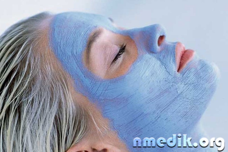 Маски для сухой кожи лица с голубой глиной