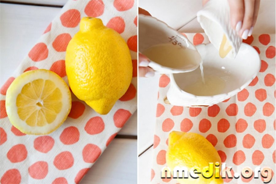 Очищающие маски для лица с соком лимона