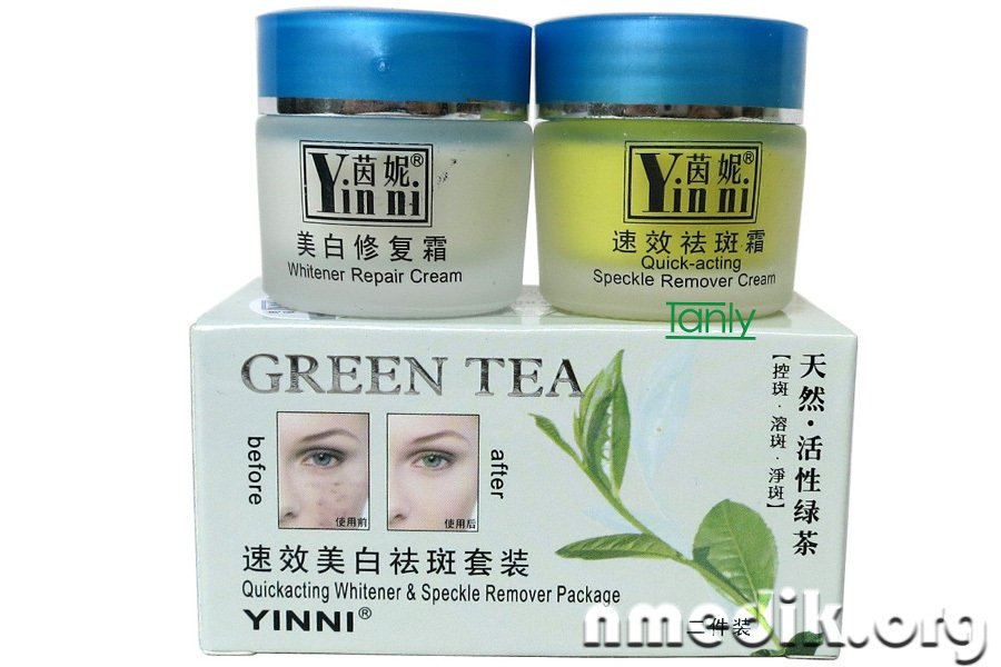 Китайский крем Yinni «Зеленый чай»